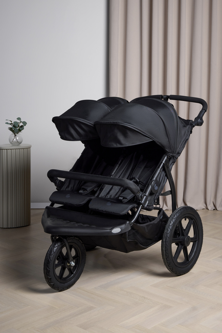 Beemoo Activity Twin Geschwisterwagen, Black