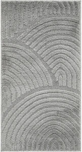 KMCarpets Doria Zen Teppich 80x150, Grau