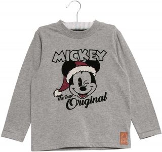 Wheat Disney Micky Maus T-Shirt, Melange Grey