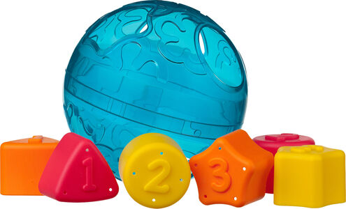 PlayGro Roll & Sort Ball Aktivitätsspielzeug, Blau