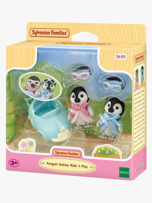 Sylvanian Families Figurenset Penguin Babies Ride ‘n Play