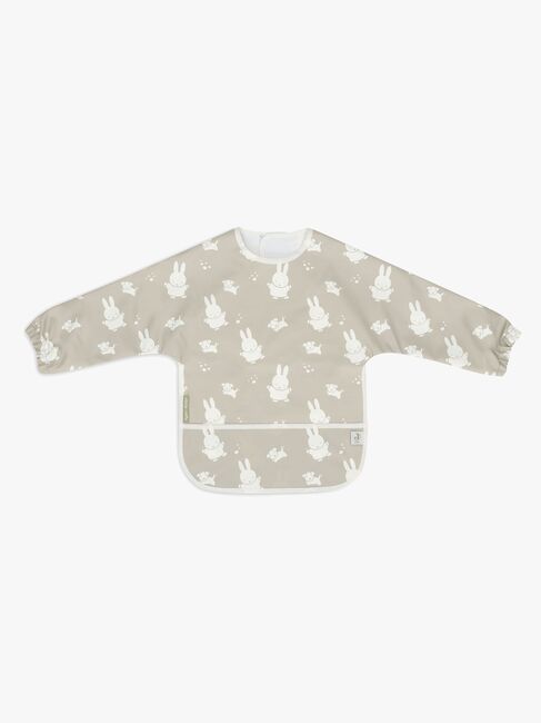 Jollein Miffy&Snuffy Langärmliges Lätzchen, Olive Green