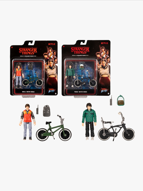 Stranger Things Sammelfiguren & Fahrrad, Gemischt