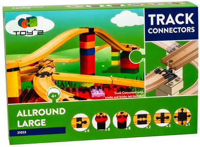 Toy2 Track Connectors Groß Allround