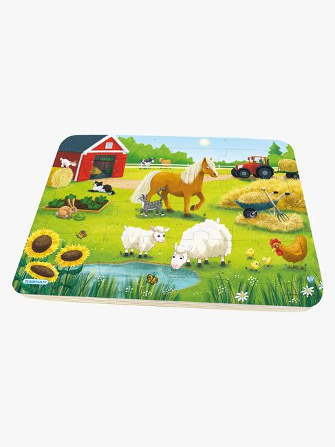 Kärnan Rahmenpuzzle Auf Dem Bauernhof 16 Teile