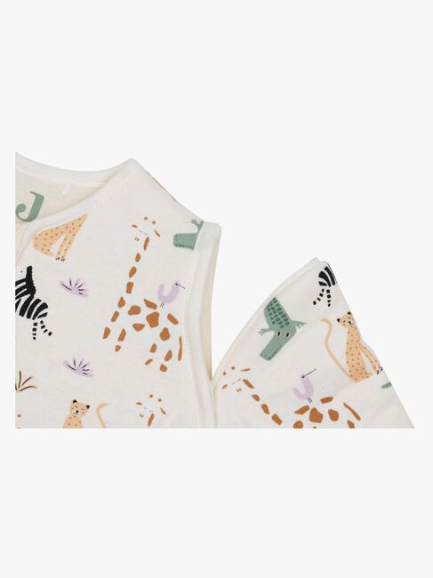 Jollein Schlafsack mit abnehmbaren Ärmeln 90 cm, Jungle Jambo