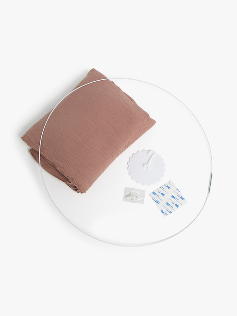 Alice & Fox Veil Betthimmel, Muslin Blush