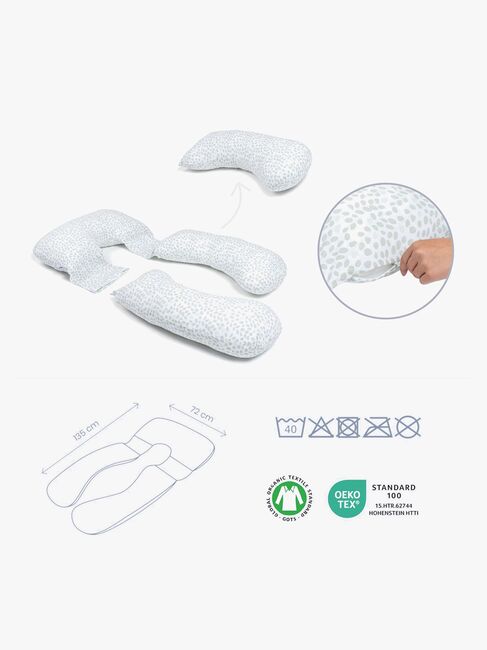 Doomoo Schwangerschaftskissen Maxi, Laubgrün