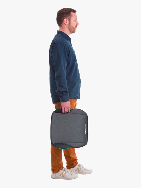 Bebeconfort Manga i-Safe Sitzerhöhung, Graphite