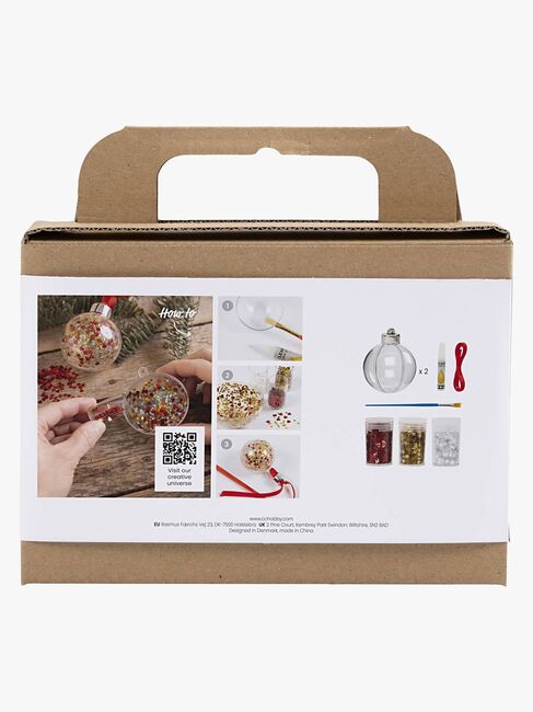 Creativ Company Mini DIY Kreativset Christbaumkugeln