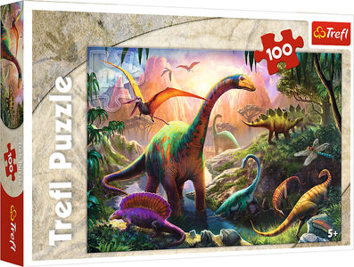 Trefl Puzzle Dinosaurier 100 Teile