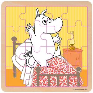 Mumin Holzpuzzle Bedtime Jumping 16 Teile
