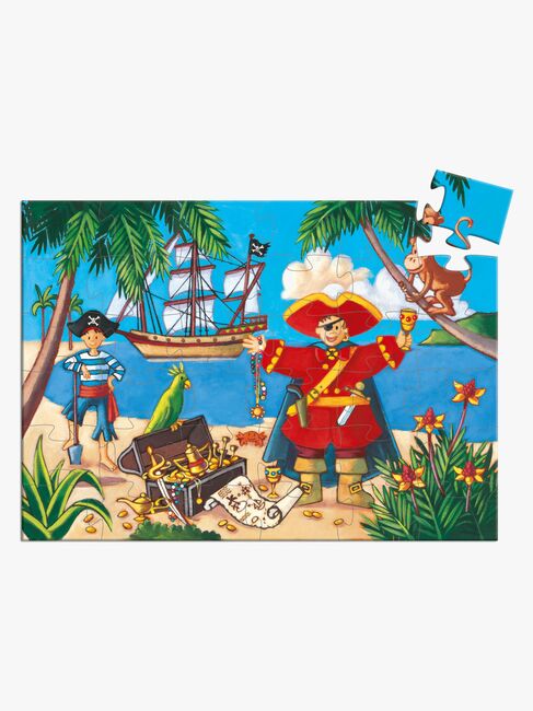 Djeco Puzzle Piratenschatz 36 Teile