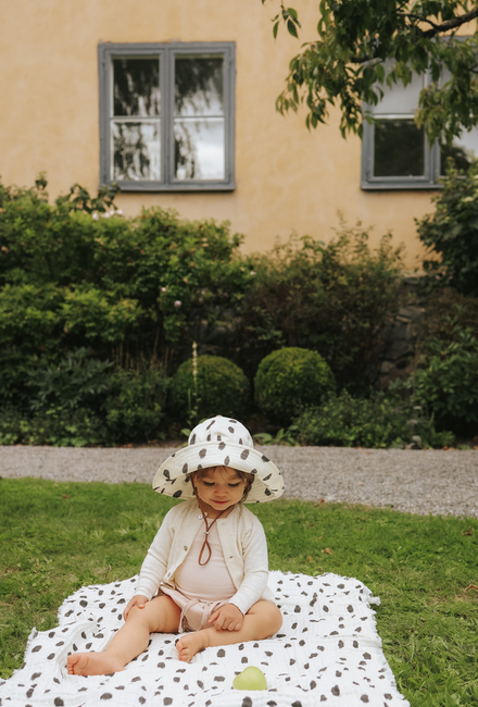 Elodie Soft Cotton Decke, Dalmatian Dots