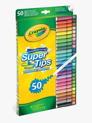 Crayola Super Tips Filzstifte 50 Teile