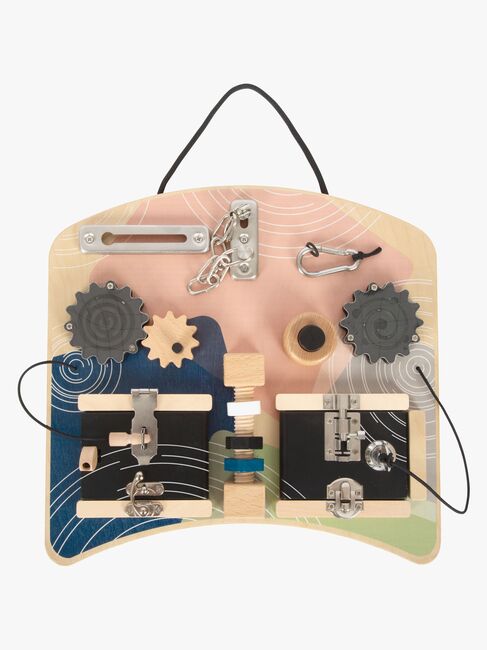 Small Foot Motorikbrett mit Verschlüssen und Schwenkfunktion