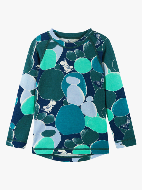 Reima Moomin Trivsam Thermounterwäsche Merinomix, Dark Teal