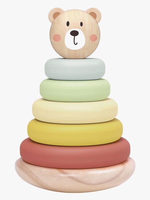Tooky Toy Bär Stapelturm, Mehrfarbig