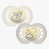 MAM Orginal Night Schnuller Silikon 2er-Pack 16-36m, Neutral