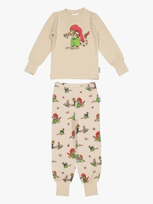 Geggamoja Pettersson Und Findus Pyjama 2-Teilig, Beige 3867-16-1448_4c.jpg