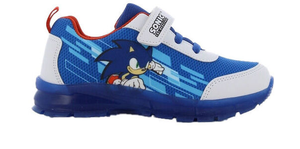 Sonic Sneaker, White/Cobalt Blue