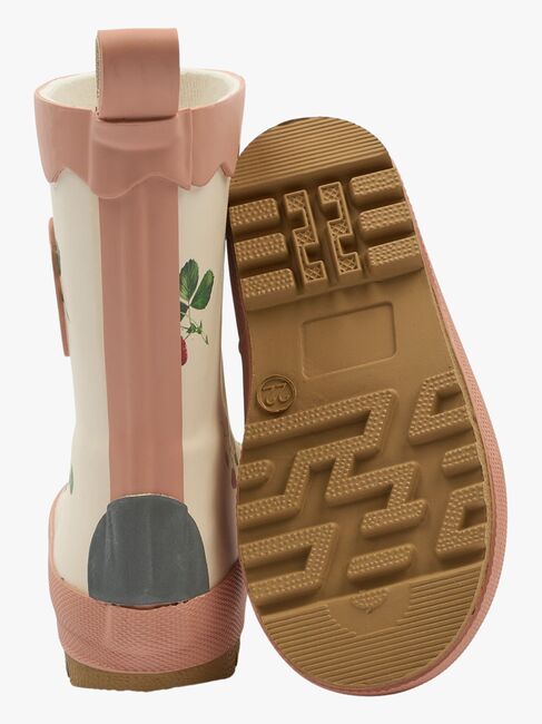 Mikk-Line AOP Gummistiefel, Strawberry
