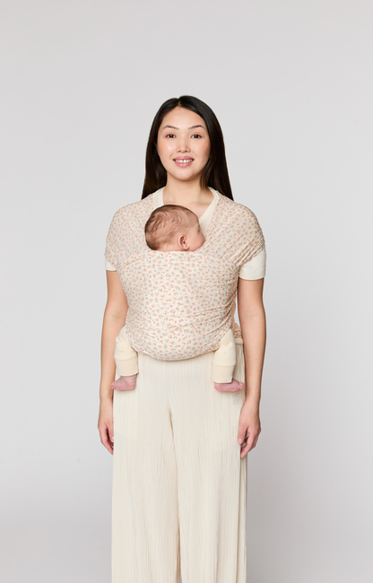 Ergobaby Aura Wrap Mesh Tragetuch, Dainty Blooms