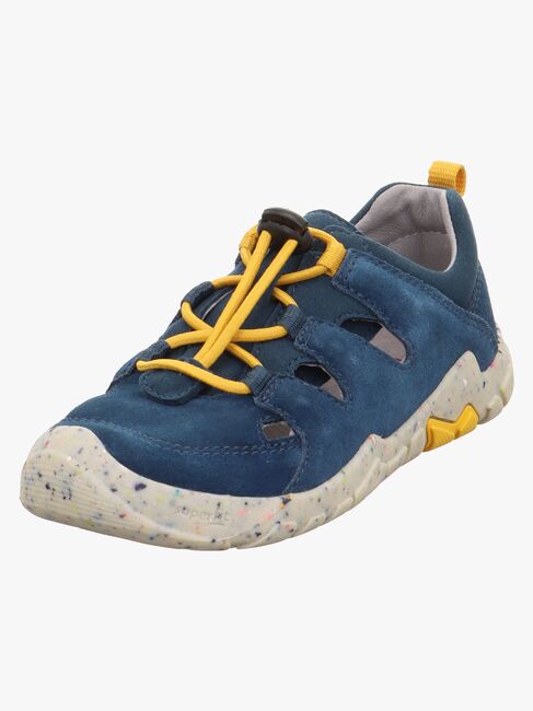 Superfit Trace Barefoot GTX Sneaker, Blau/Gelb