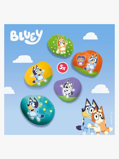 SES Creative Bluey Bastelset Steine Bemalen