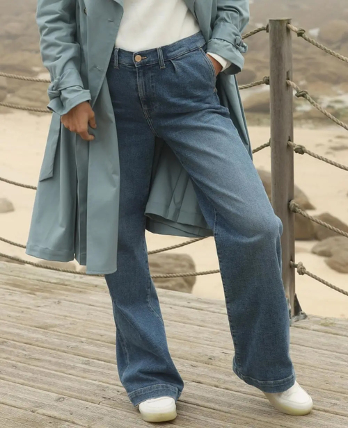 Cache Coeur KELLY Umstandsjeans, Mid Blue