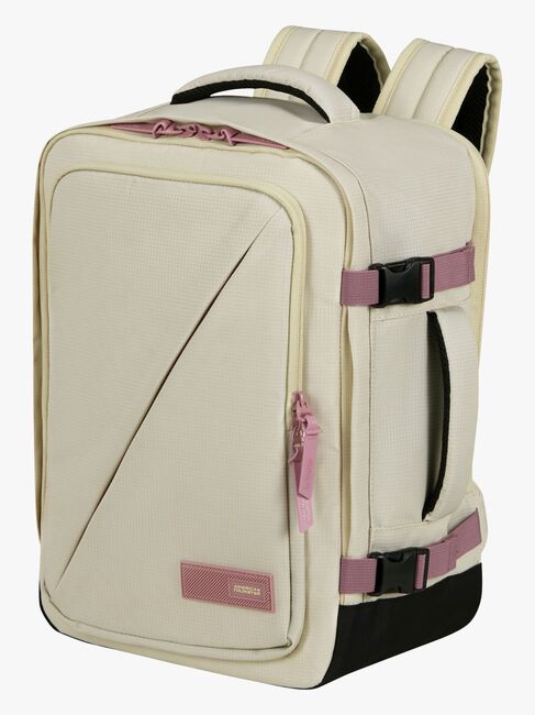 American Tourister Take2Cabin MS Rucksack 26,5L, Coconut Sand/Galactic Mauve