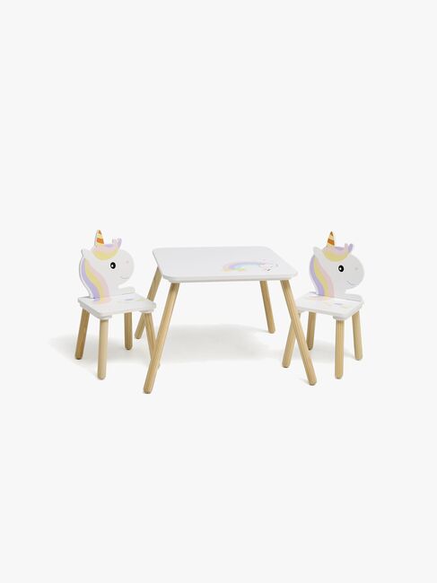 Cloudberry Castle Tisch und Stühle Einhorn