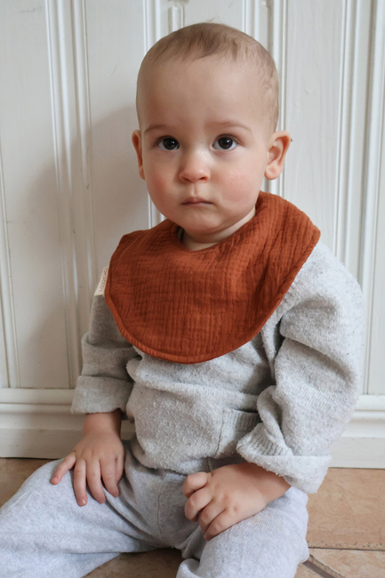 Oh, Poppy! Juno Halstuch 2er-Pack, Warm Rust/Linen Beige