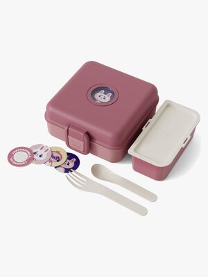 Monbento Snacky Bento Brotdose, Pink Blush