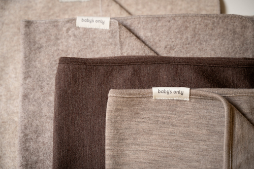 Baby's Only Newborn Decke Merinowolle TOG 0.5, Fine Taupe