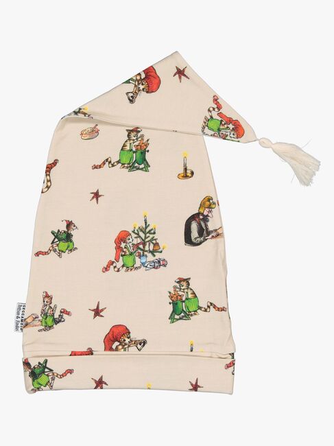 Geggamoja Pettersson Und Findus Weihnachtsmütze, Beige 3869-16-1448_1.jpg