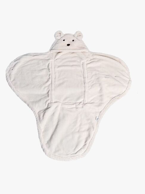 Mini Dreams Bär Puckdecke, Off White