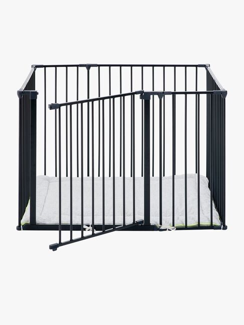 BabyDan Laufgitter Square 105x72x71 cm, Schwarz
