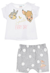 Disney-Klassiker Bambi Kleidungsset, Weiß