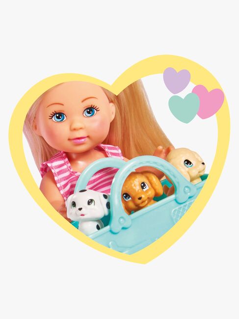 Evi Love Puppe mit Welpen