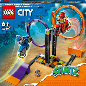 LEGO City Stuntz 60360 Kreisende Reifen-Challenge