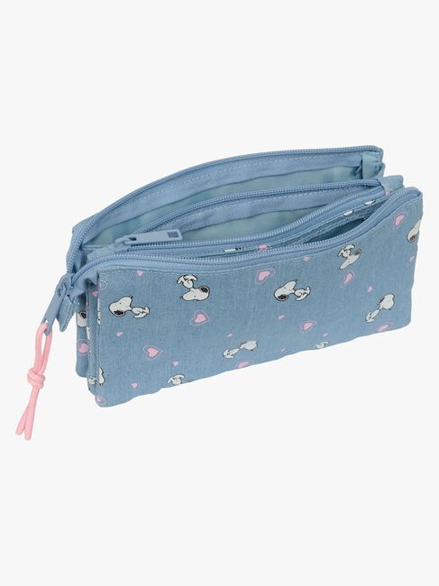 Snoopy Dreifach-Federmäppchen, Jeans