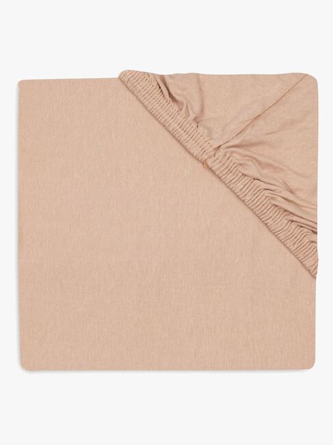 Jollein Spannbettlaken 2er-Pack 40x80, Blush/Wild Rose