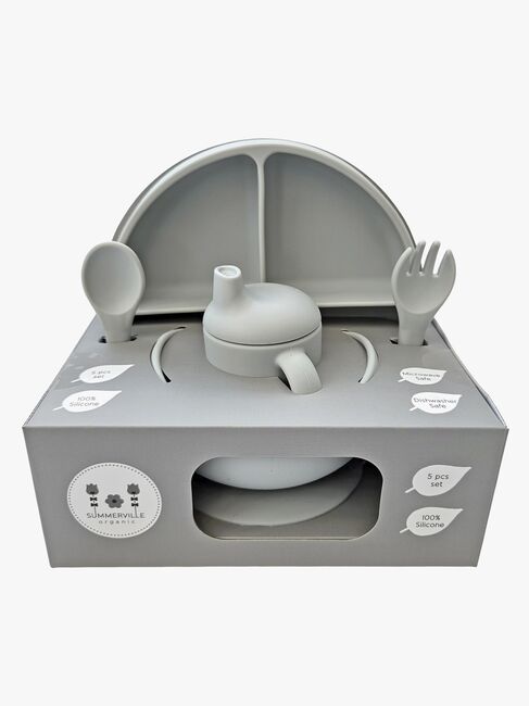 Summerville Geschirr-Set 5 Teile, Silver Grey