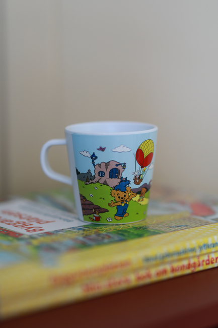 Bamse Motiv Becher mit Griff