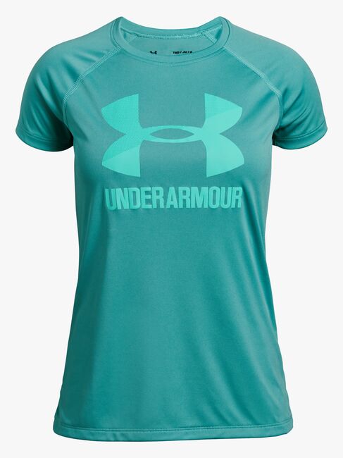 Under Armour Big Logo Tee Solid SS Trainingsshirt, Shamrock