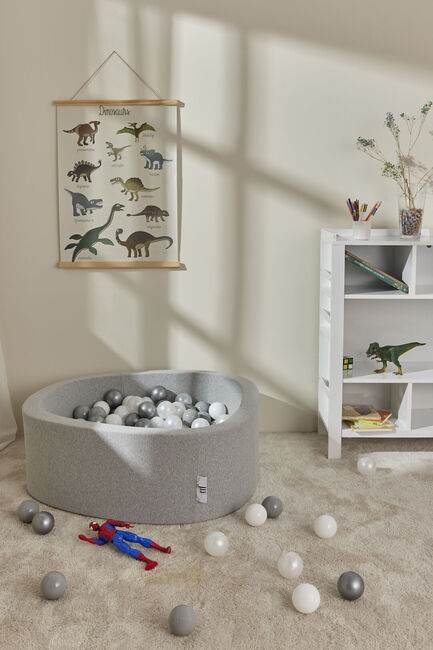 JLY Bällebad 30x90 cm, Grey