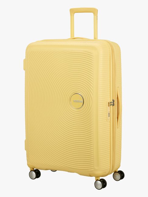 American Tourister Soundbox Spinner Reisekoffer 97L, Pastel Yellow