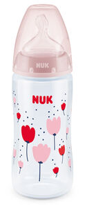 NUK First Choice+ 300 ml Babyflasche, Rosa