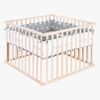 Roba Laufgitter mit Rädern, Little Stars Wood